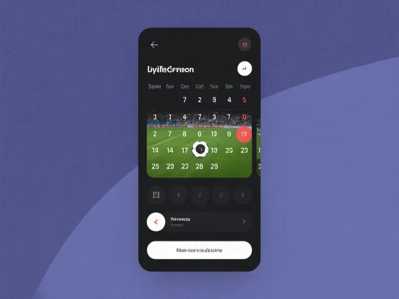 赛程订阅与提醒示意
