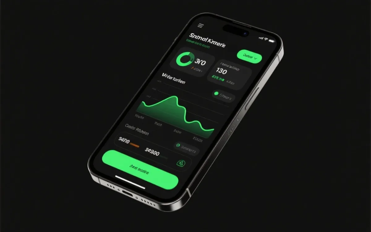 移动端赛事数据面板示意图